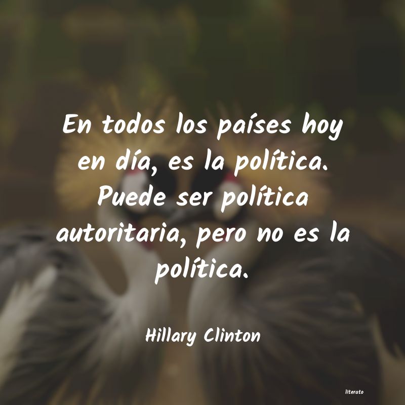 frases de Hillary Clinton
