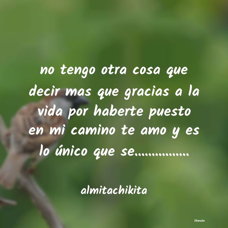 Frases de almitachikita