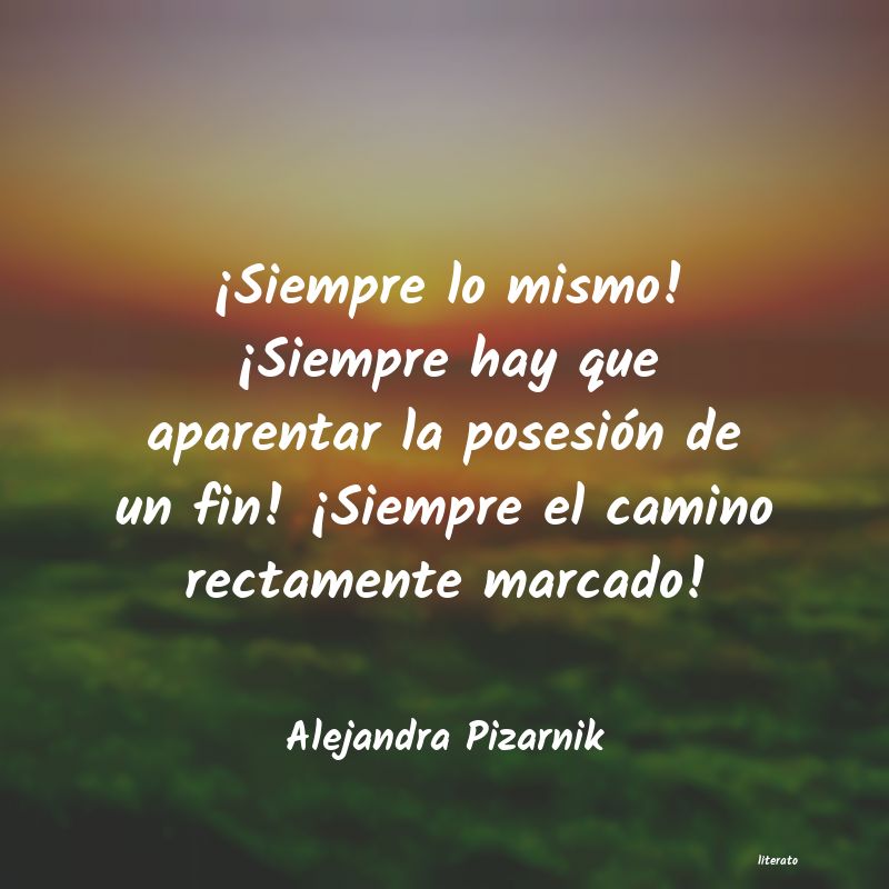 frases de Alejandra Pizarnik
