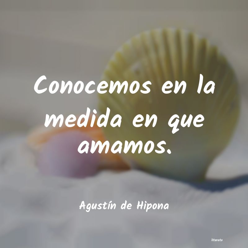frases de AgustÃn de Hipona