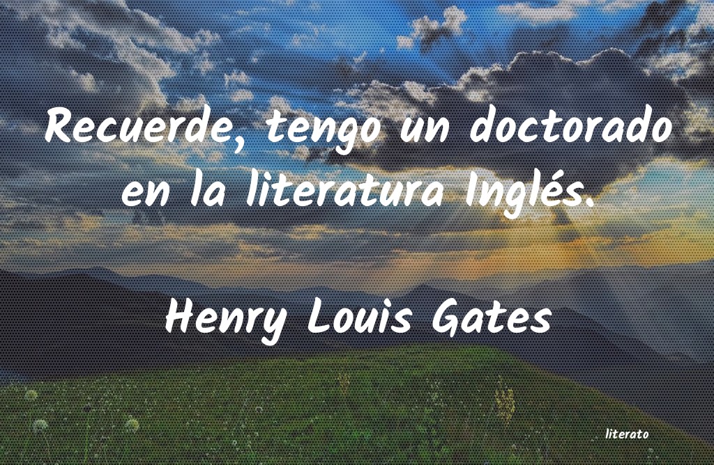 frases de Henry Louis Gates