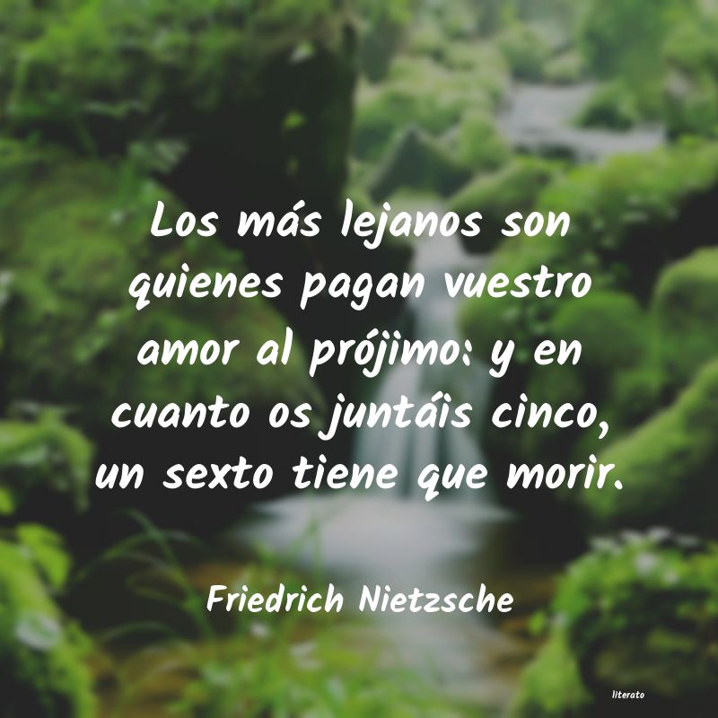 Frases de Friedrich Nietzsche