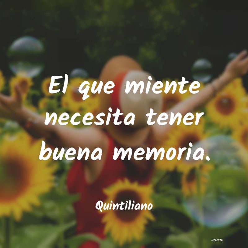 frases de Quintiliano