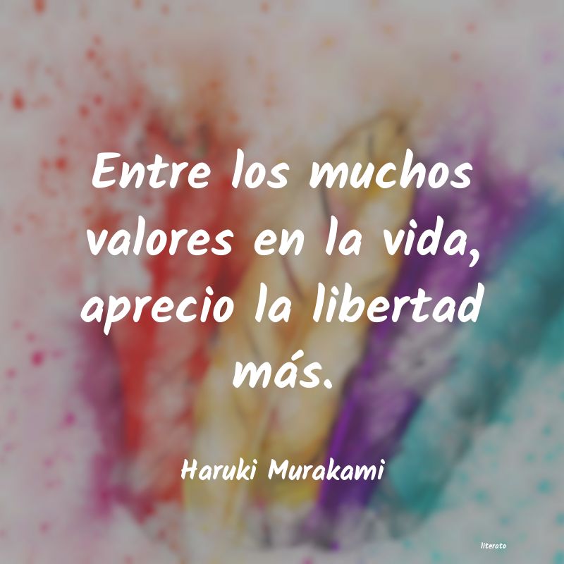 Frases de Haruki Murakami