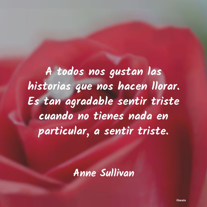 frases de Anne Sullivan