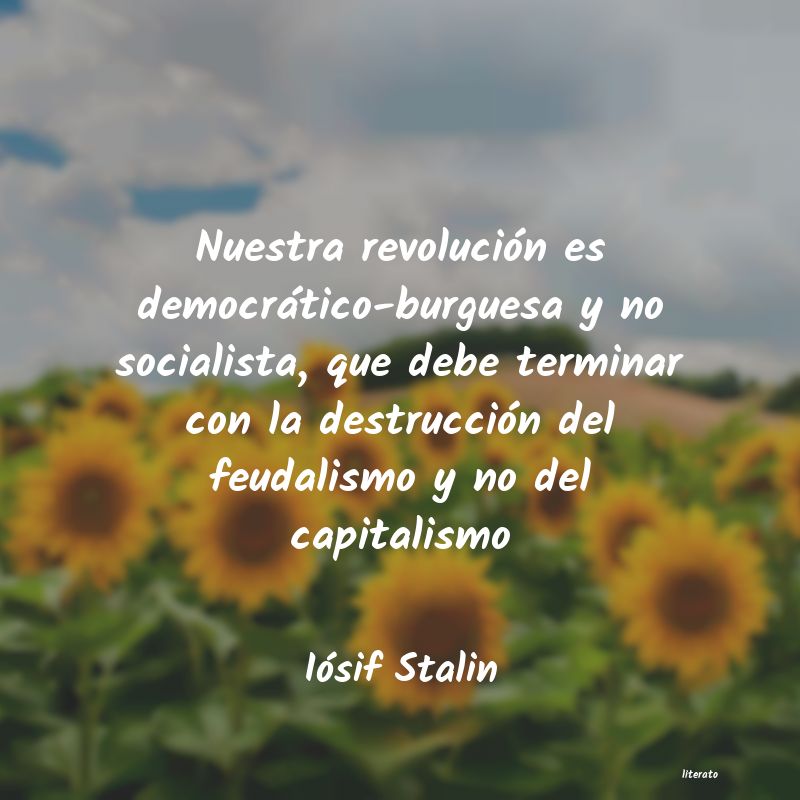 Frases de Iósif Stalin