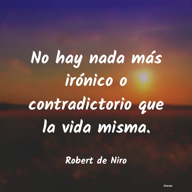 Frases de Robert de Niro