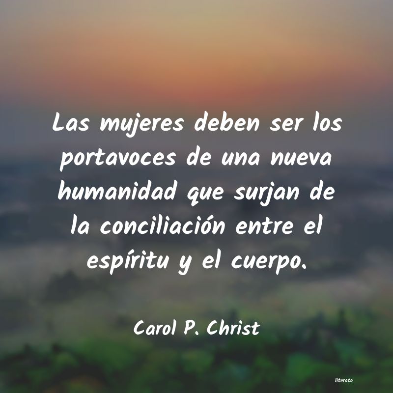 frases de Carol P. Christ