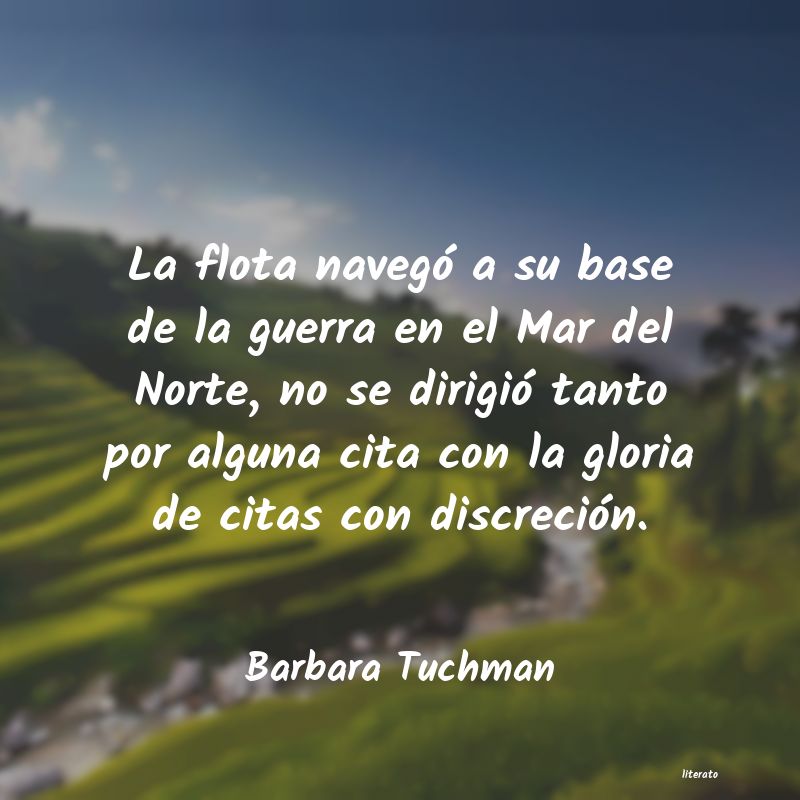 Frases de Barbara Tuchman