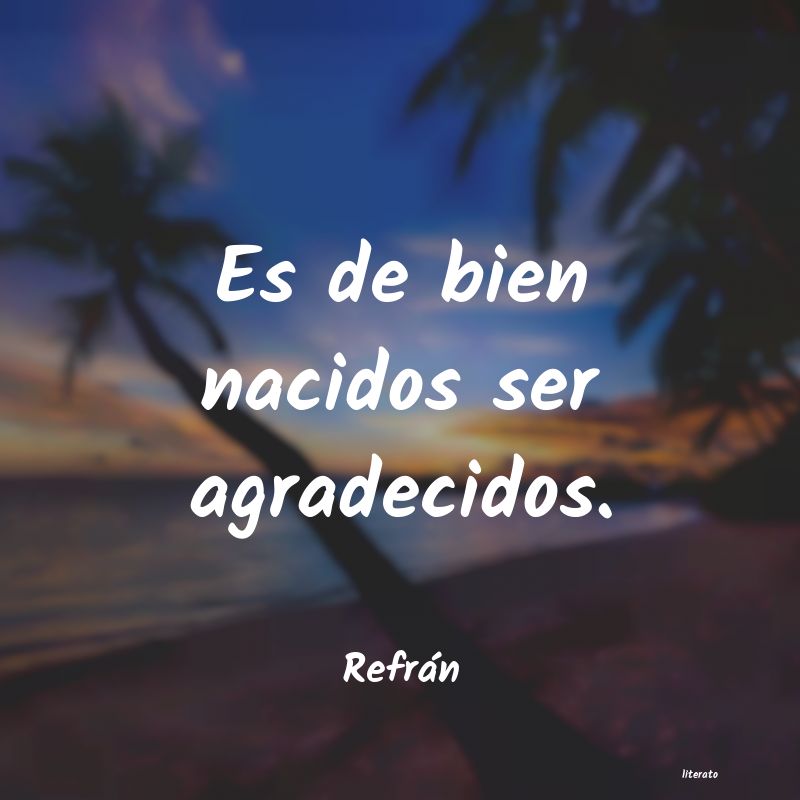 frases de Refrán