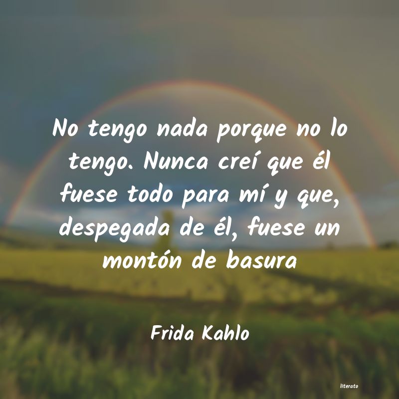 Frases de Frida Kahlo