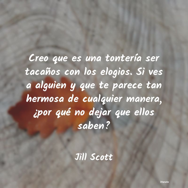 frases de Jill Scott