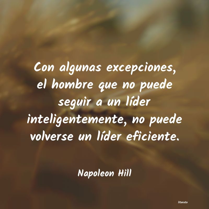 frases de Napoleon Hill