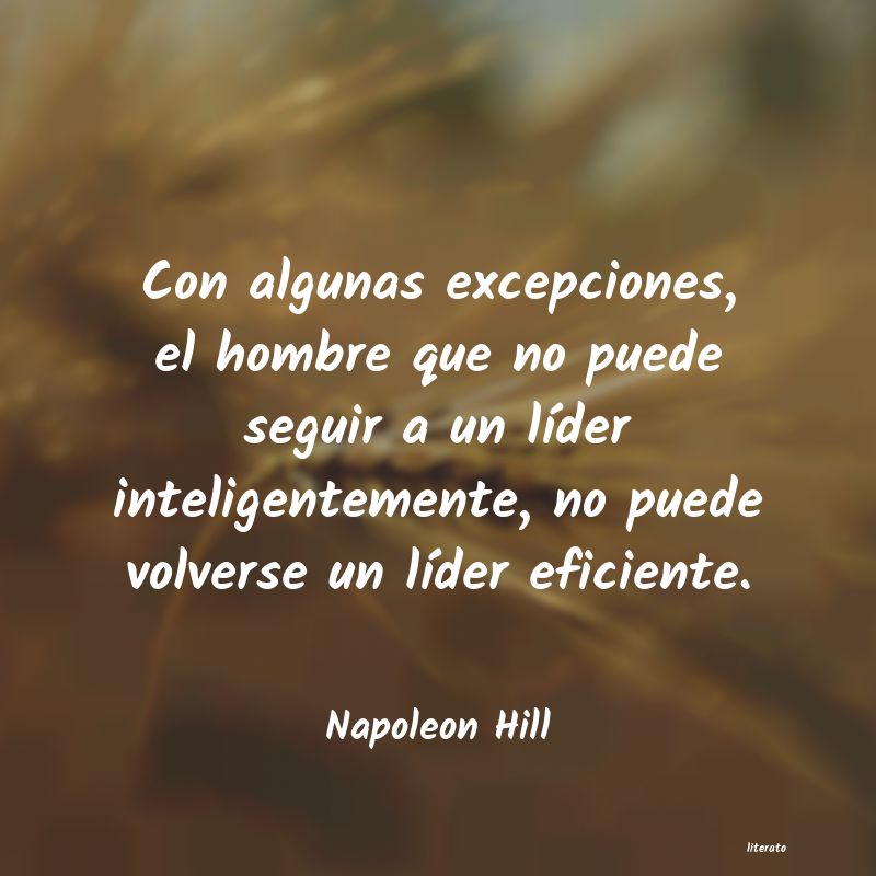 Frases de Napoleon Hill