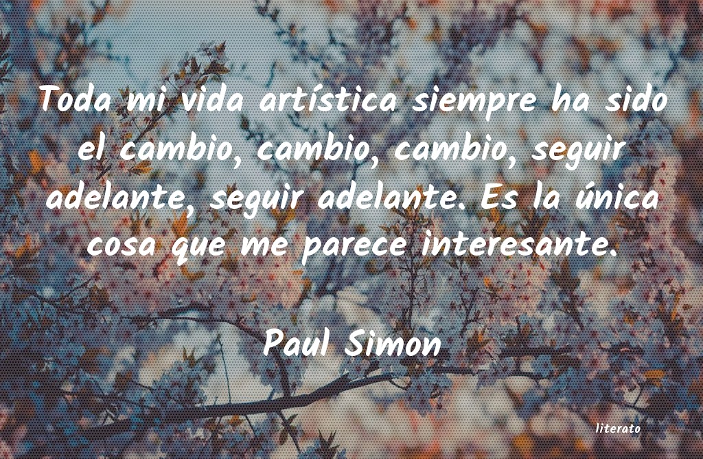 Frases de Paul Simon