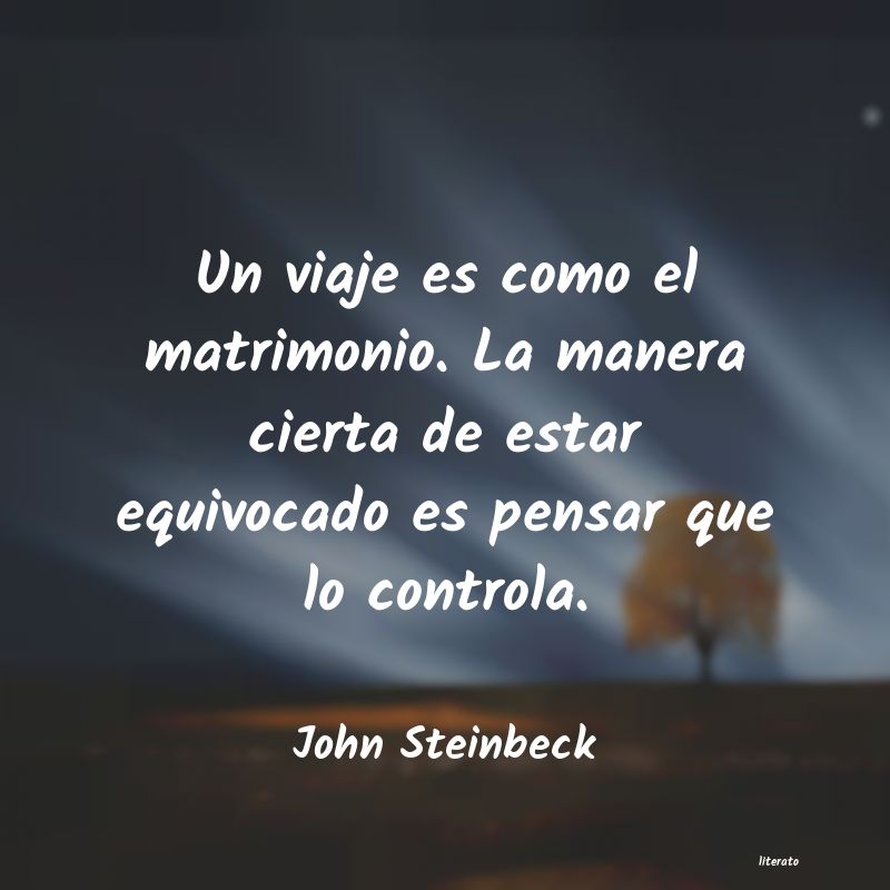 Frases de John Steinbeck