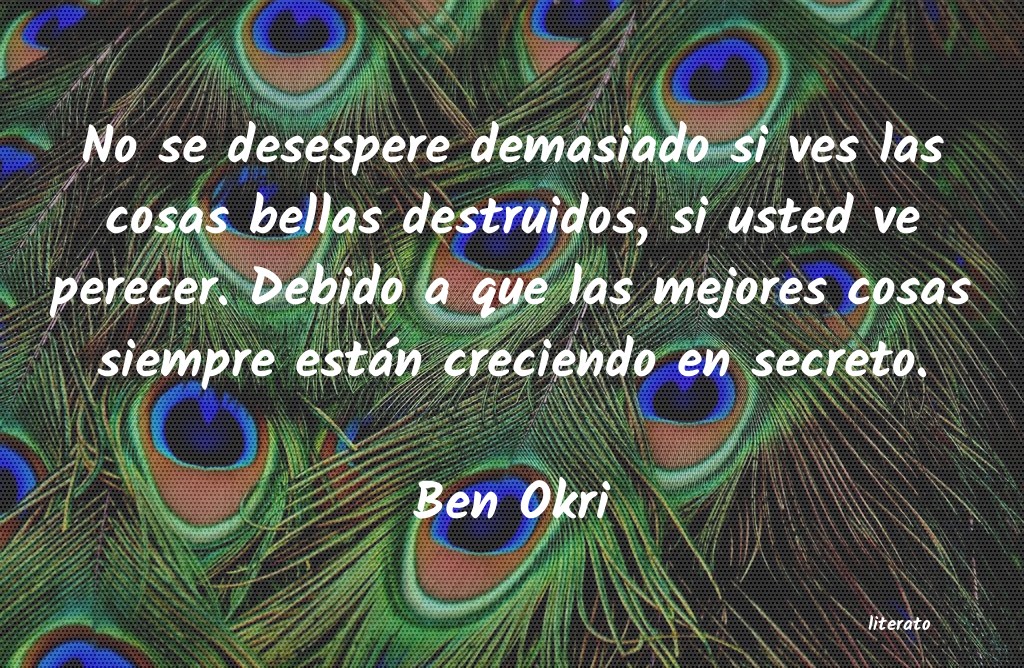 Frases de Ben Okri