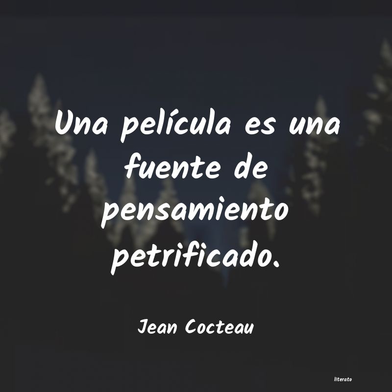 Frases de Jean Cocteau