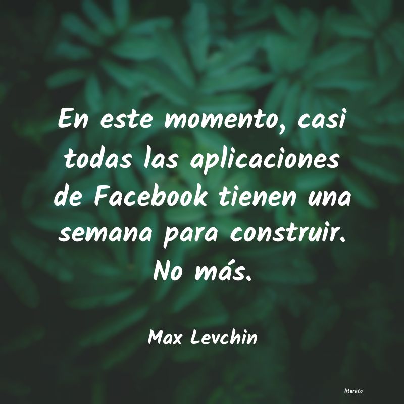 Frases de Max Levchin