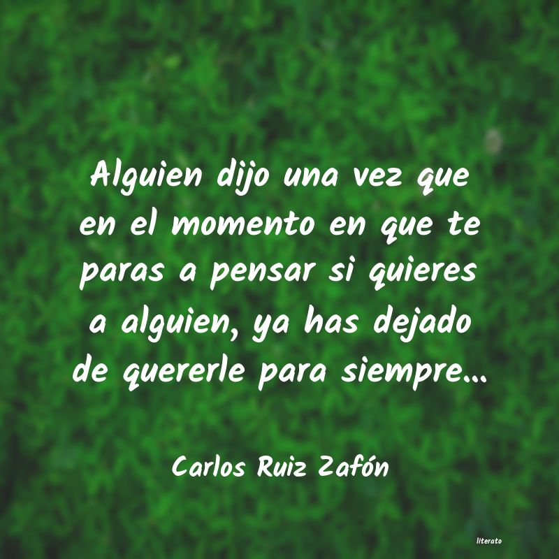 Frases de Carlos Ruiz Zafón