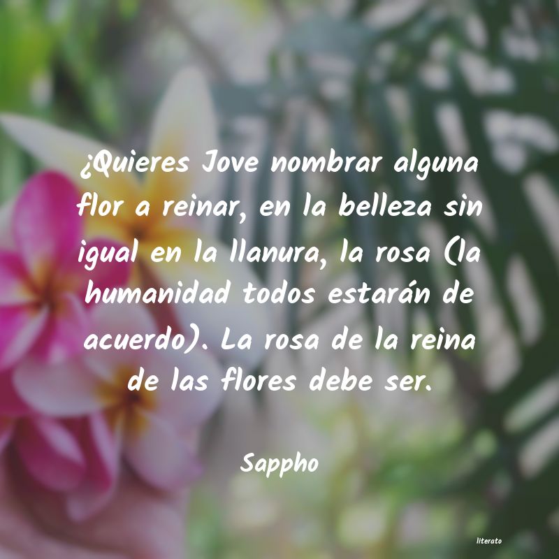 Frases de Sappho