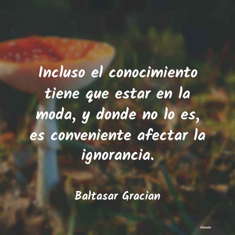 frases de Baltasar Gracian