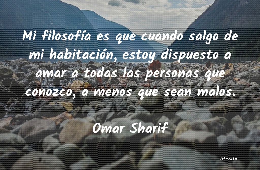 Frases de Omar Sharif