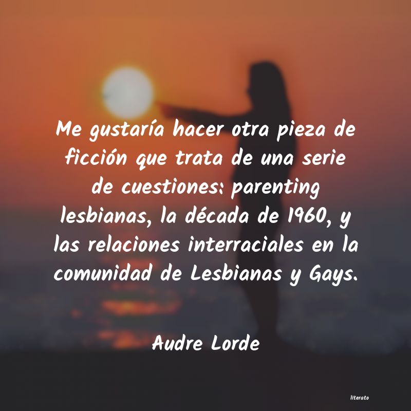 Frases de Audre Lorde