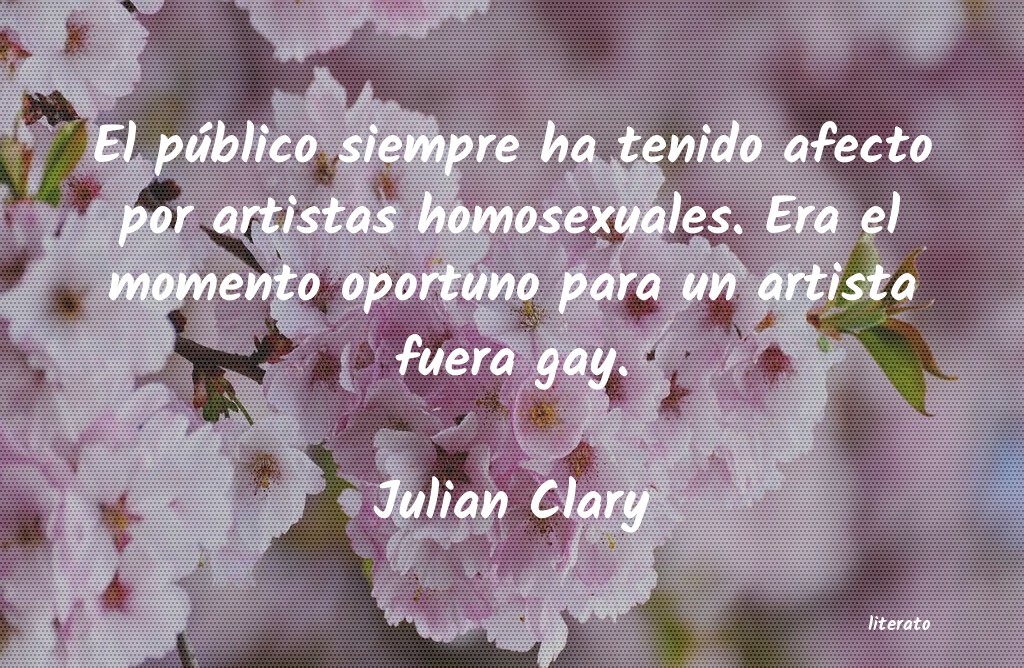 Frases de Julian Clary