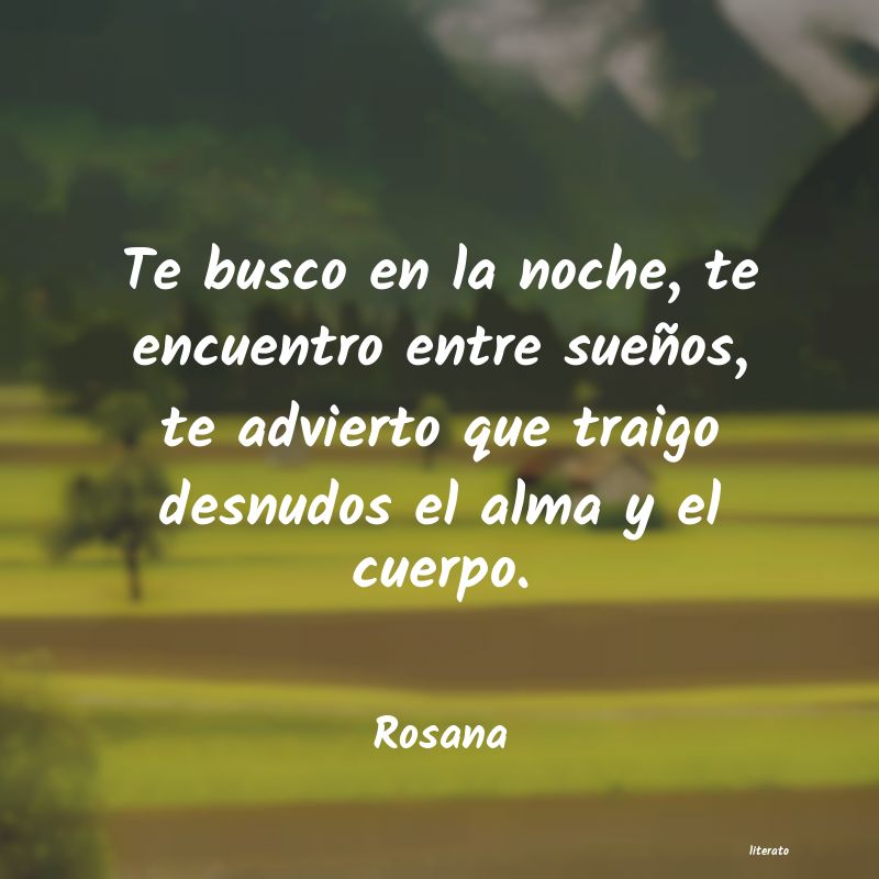 frases de Rosana