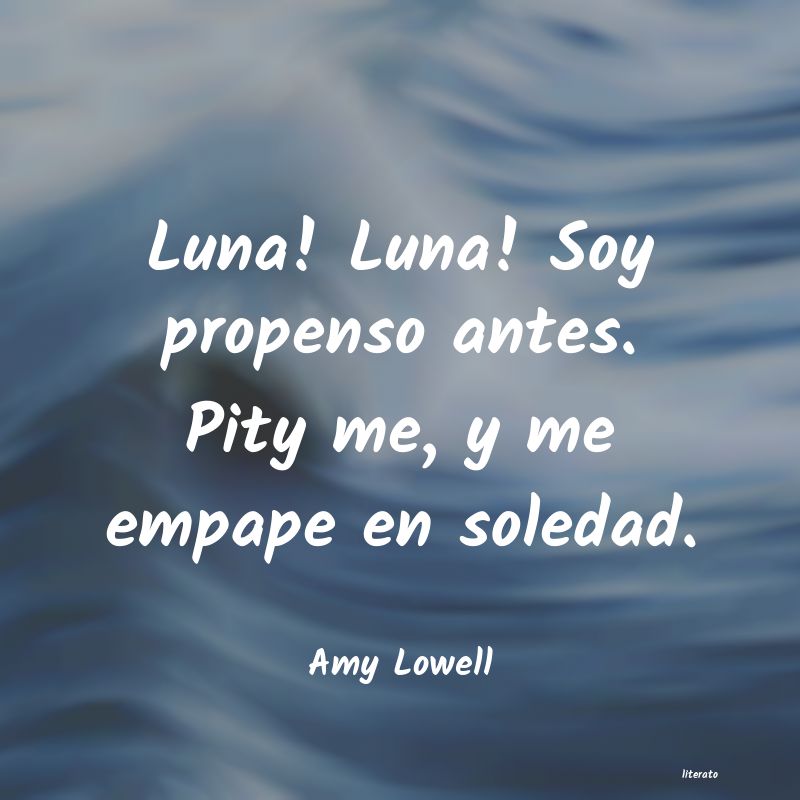 frases de Amy Lowell