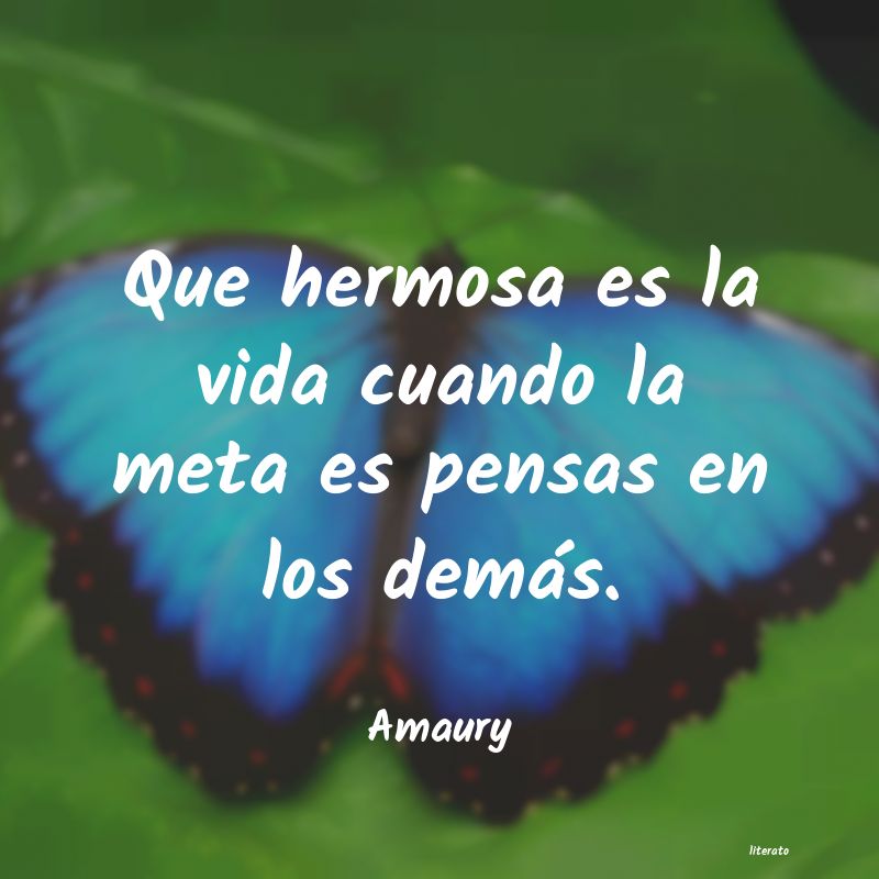 Frases de Amaury