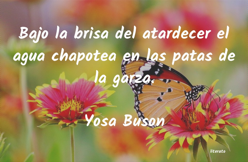 Frases de Yosa Buson