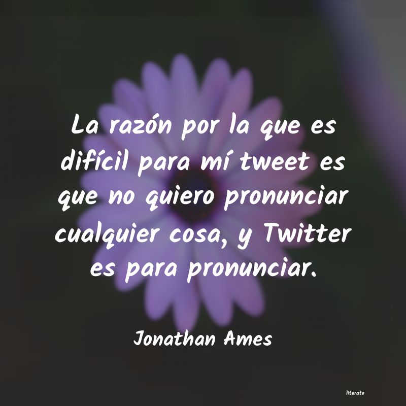 Frases de Jonathan Ames