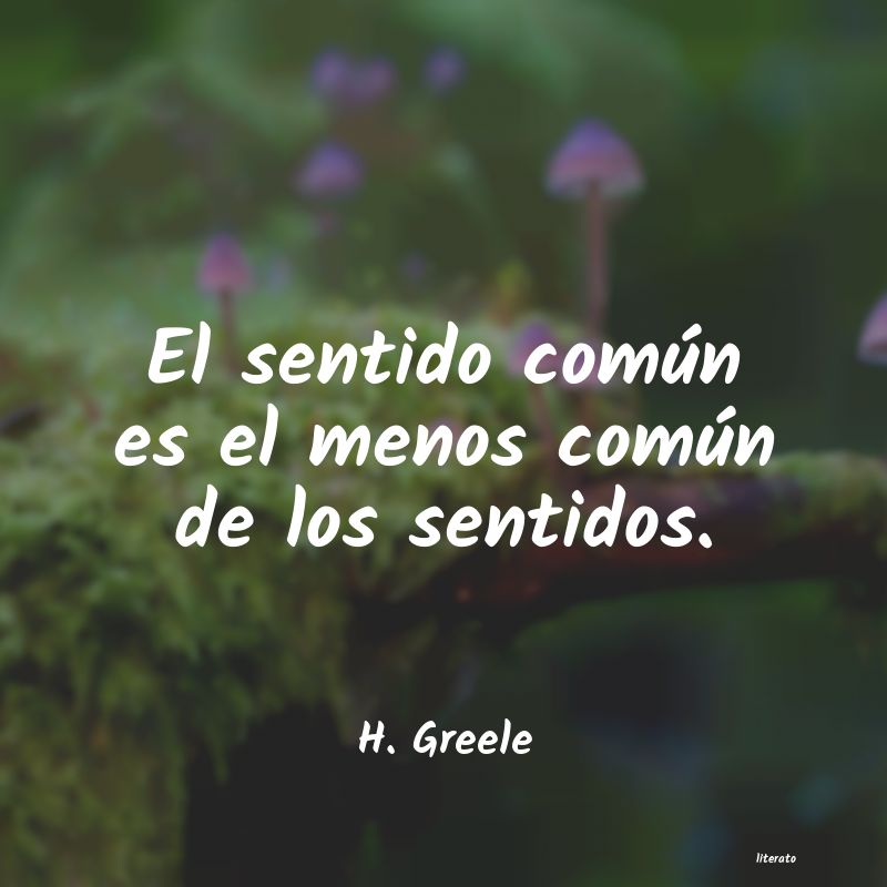 frases de H. Greele