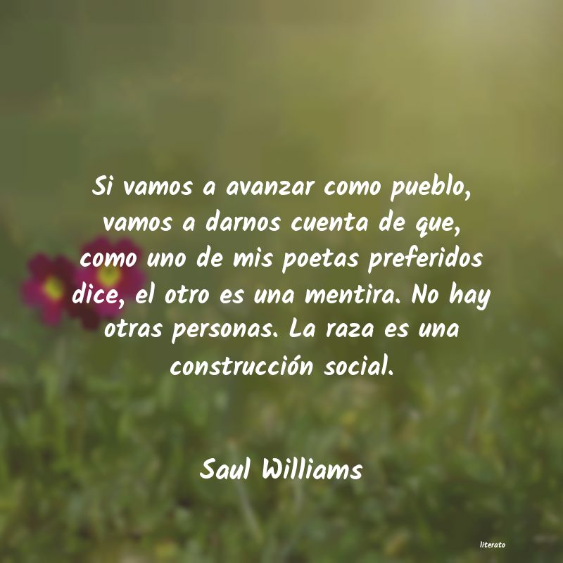 Frases de Saul Williams