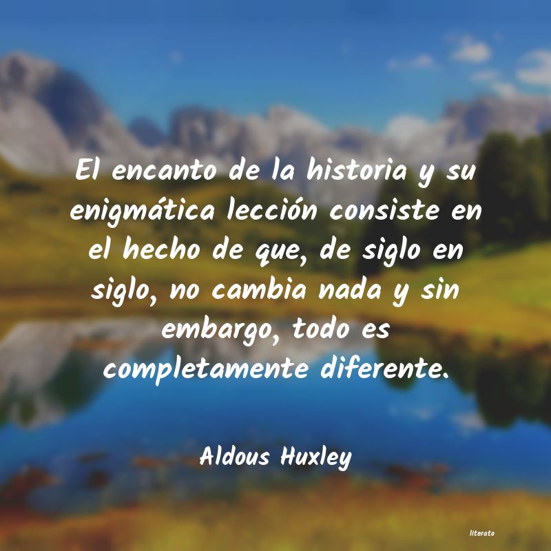 Frases de Aldous Huxley