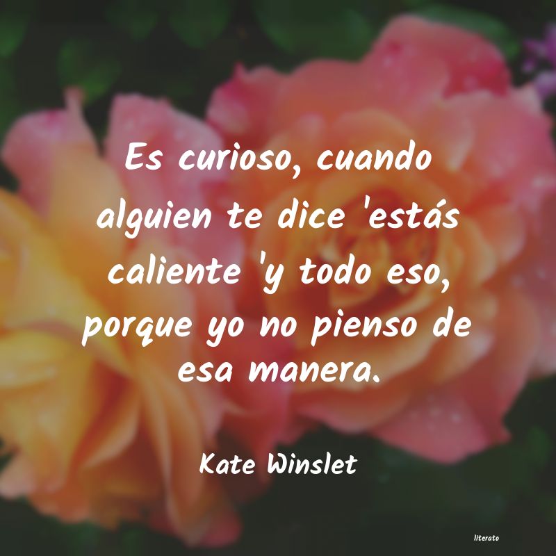 Frases de Kate Winslet