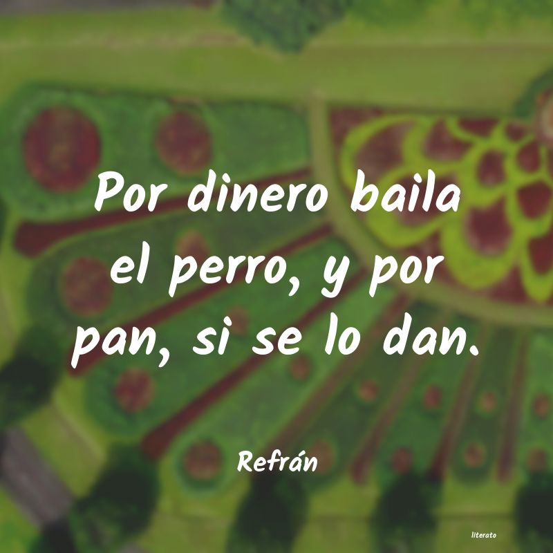 Frases de Refrán