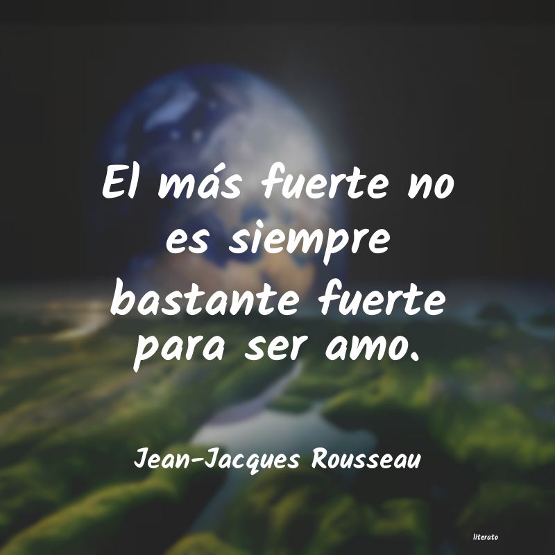 frases de Jean-Jacques Rousseau