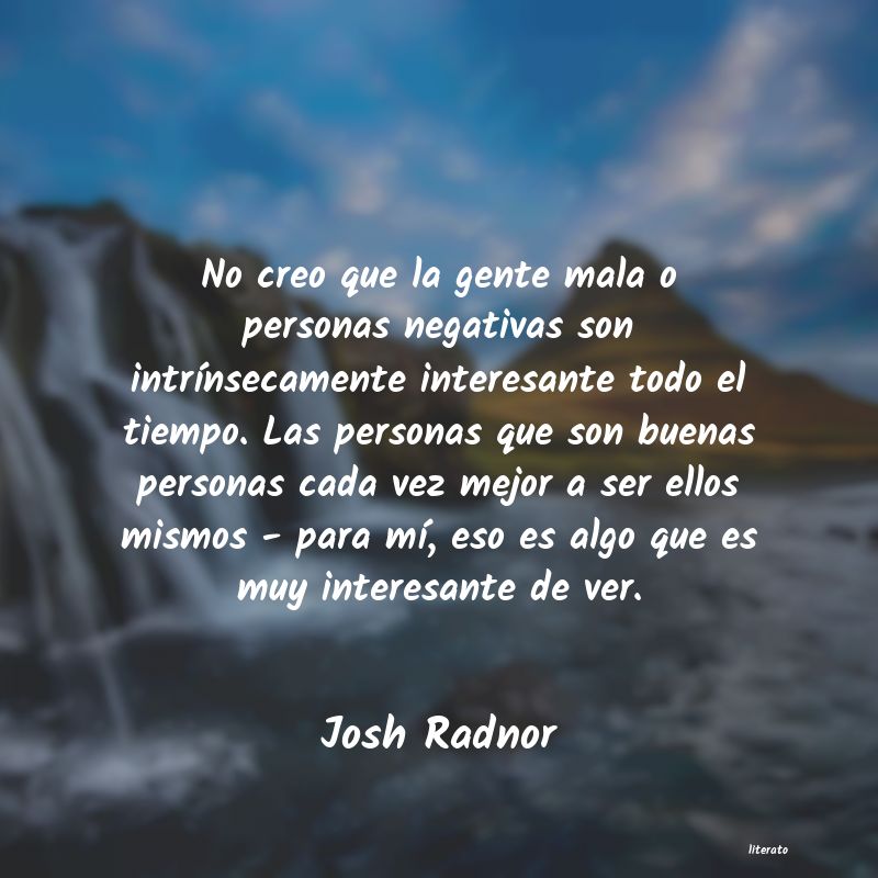 Frases de Josh Radnor