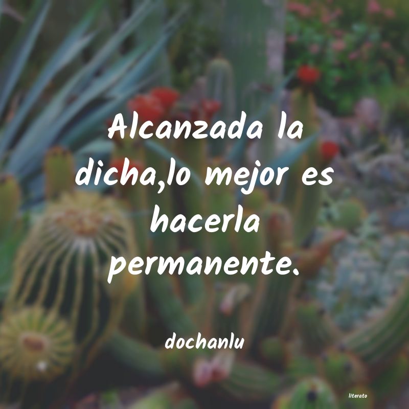 Frases de dochanlu