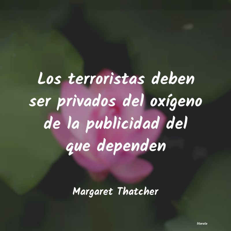 frases de Margaret Thatcher