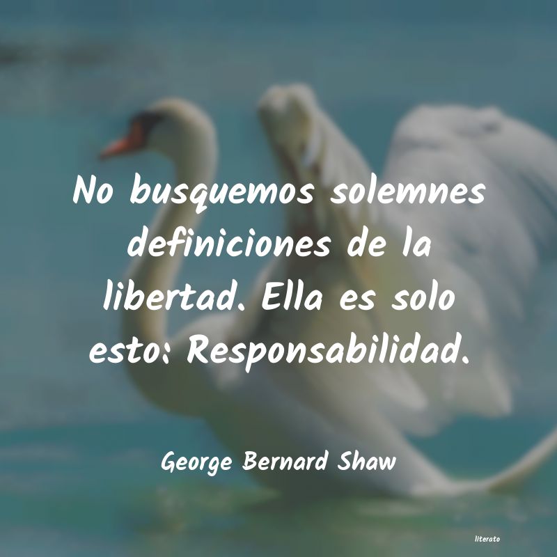 frases de George Bernard Shaw