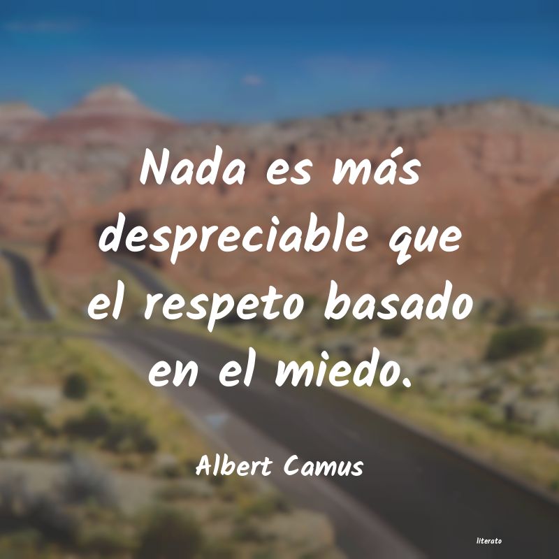 Frases de Albert Camus