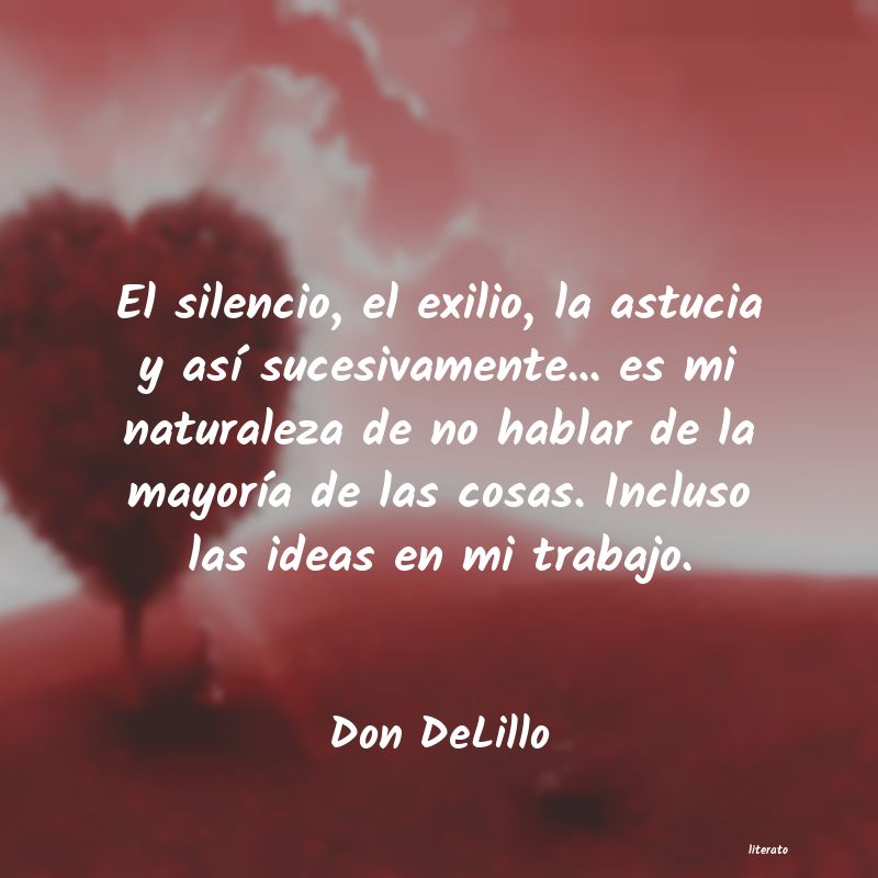 Frases de Don DeLillo