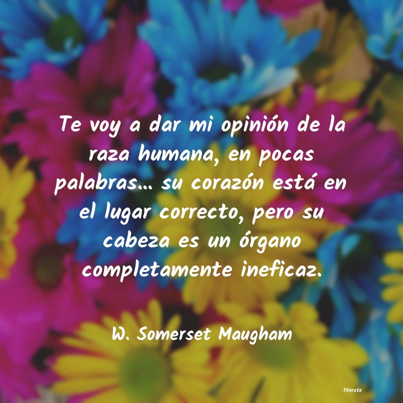 Frases de W. Somerset Maugham