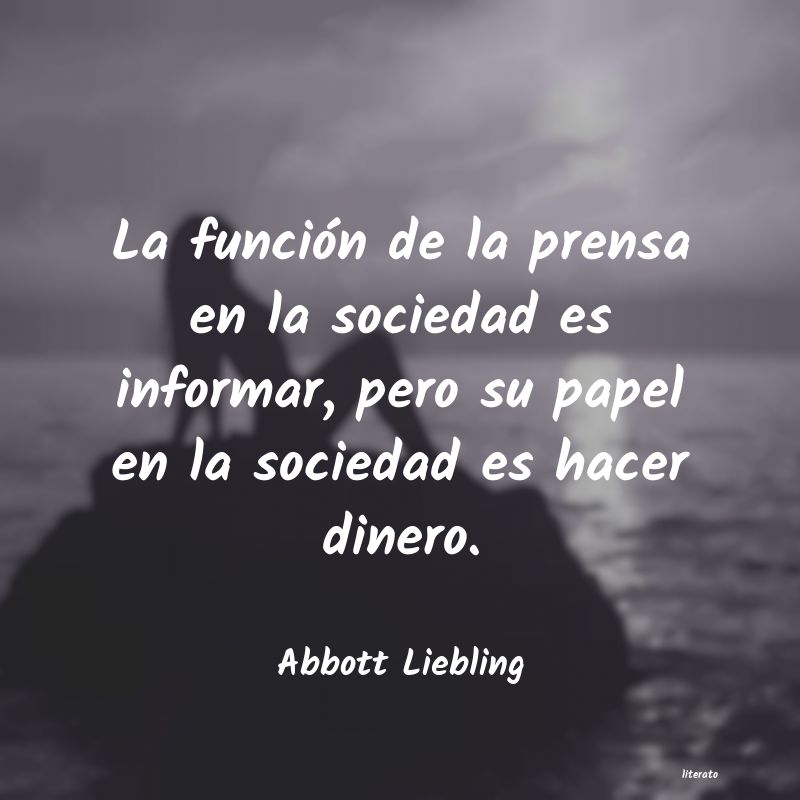 frases de Abbott Liebling