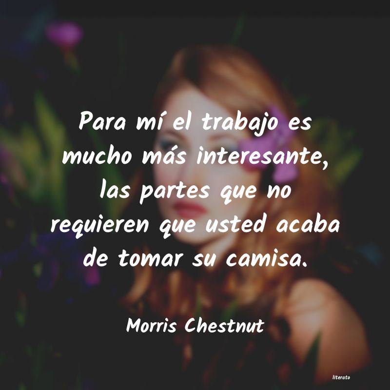 frases de Morris Chestnut