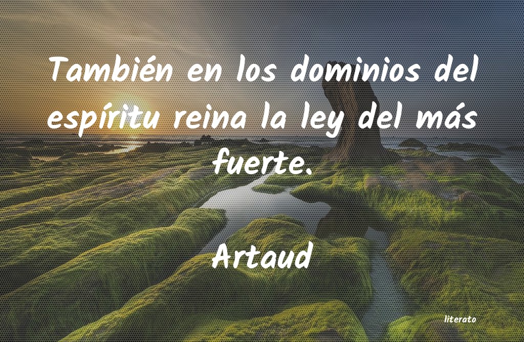 frases de Artaud